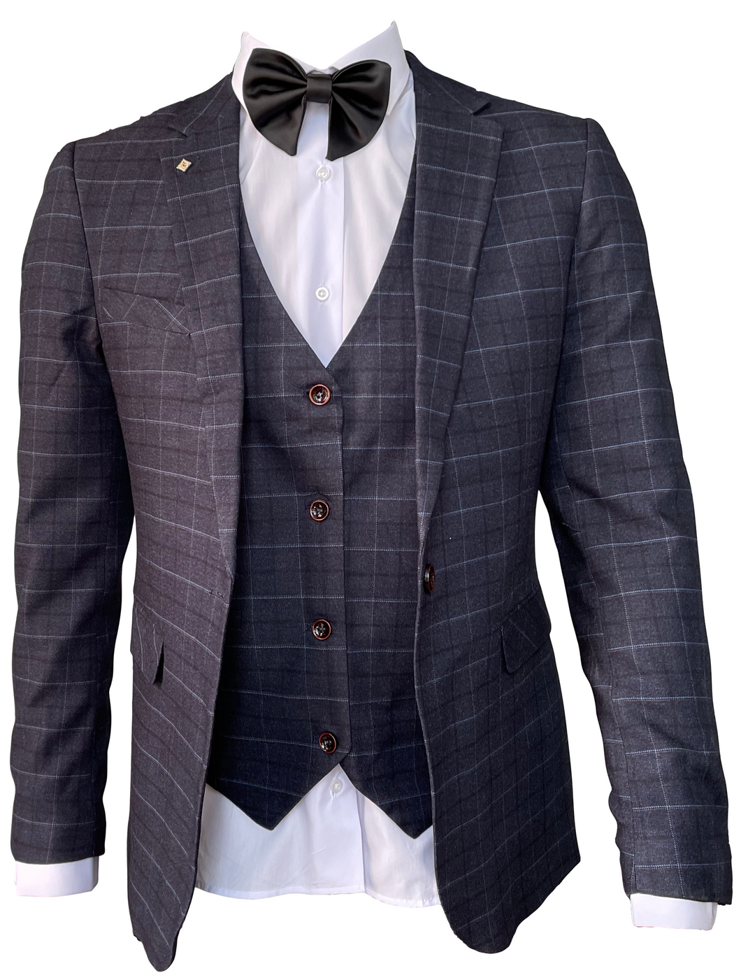 BREASTED FORMAL WEDDING 3 PIECES