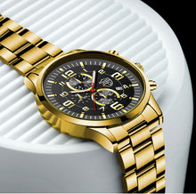 Load image into Gallery viewer, Watches quartz stainless steel Romans number

