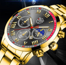 Load image into Gallery viewer, Watches quartz stainless steel Romans number
