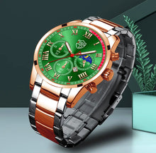 Load image into Gallery viewer, Watches quartz stainless steel Romans number
