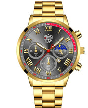Load image into Gallery viewer, Watches quartz stainless steel Romans number
