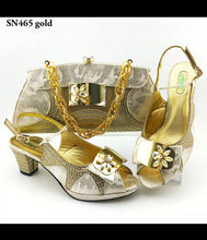 Load image into Gallery viewer, Ladies shoes and bags for evening dress
