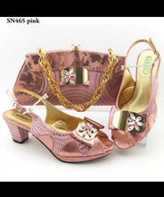 Load image into Gallery viewer, Ladies shoes and bags for evening dress
