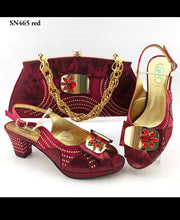 Load image into Gallery viewer, Ladies shoes and bags for evening dress
