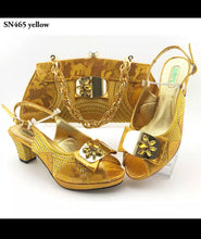 Load image into Gallery viewer, Ladies shoes and bags for evening dress
