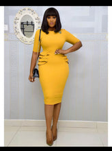 Load image into Gallery viewer, Waist design dress
