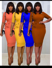 Load image into Gallery viewer, Waist design dress
