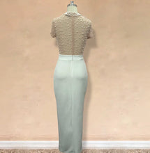 Load image into Gallery viewer, Sexy see-through evening dress
