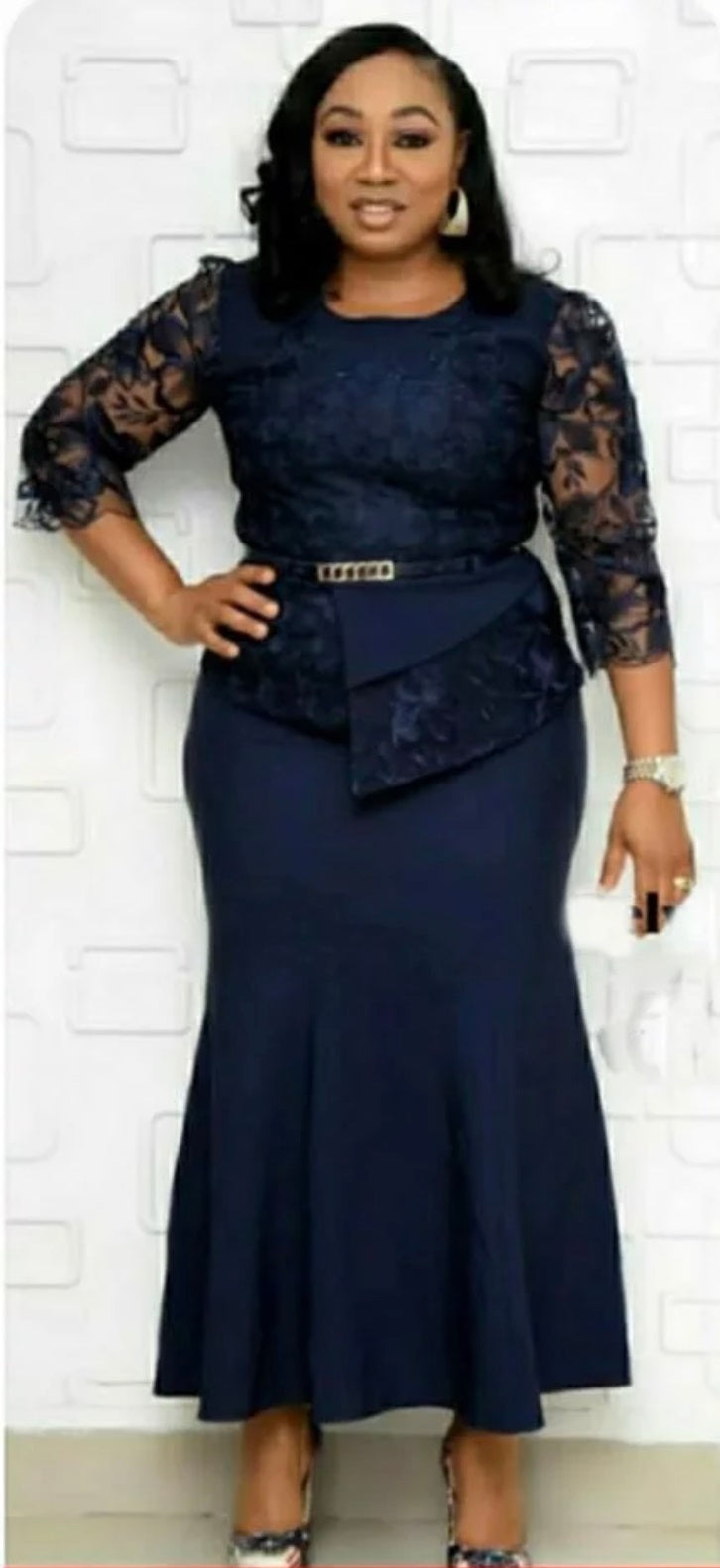 Mothers Dress Plus Size Women's Christmas Long Dress