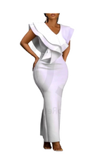 Load image into Gallery viewer, V-neck sleeveless high waist sexy elegant party dresses
